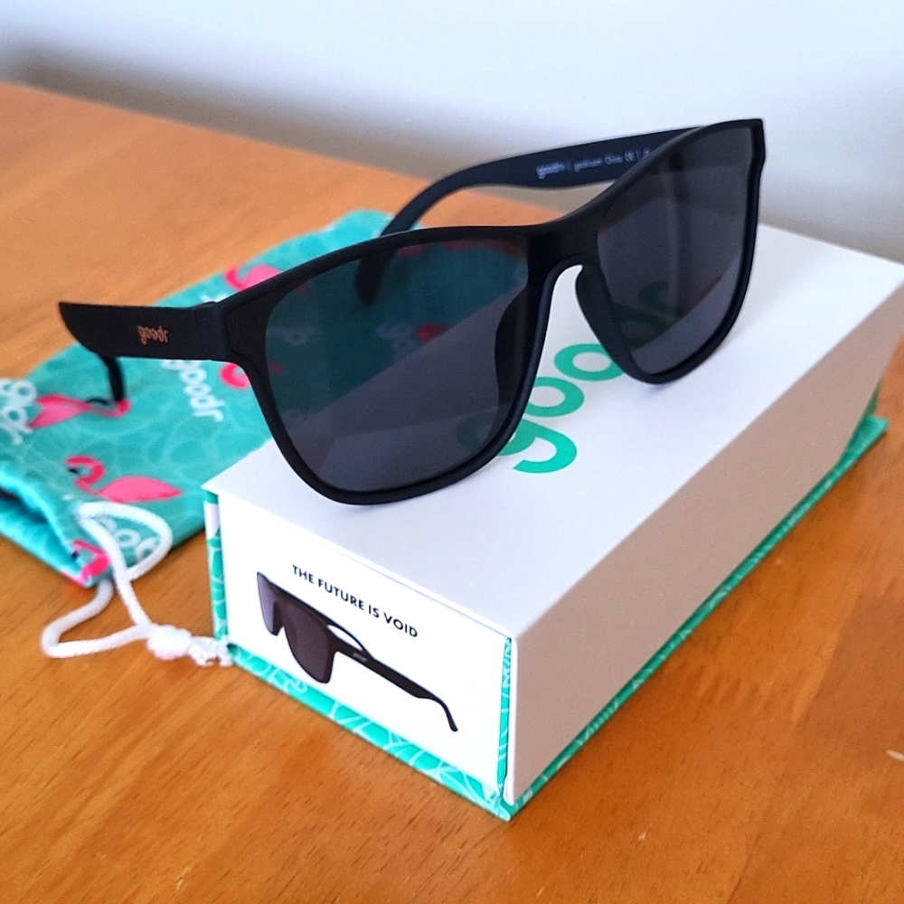 Goodr VRG The Future is Void black sunglasses